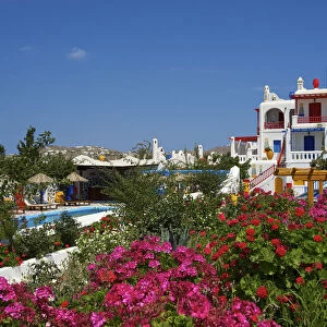 Hotel near Ano Mera, Mykonos, Cyclades, Greece