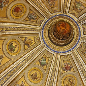 Italy, Rome, Dome of Santa Maria di Loreto Church
