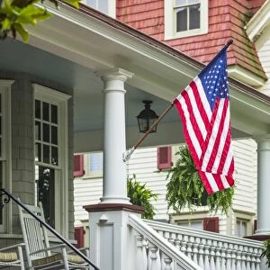 USA, New Jersey, Cape May, Cape May Architecture, Victorian house details