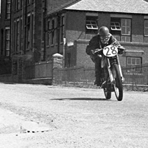 Allan Brown (AJS) 1950 Junior TT