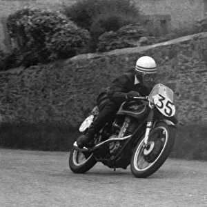 Arnold Jones (AJS) 1957 Junior TT