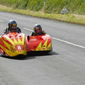 Glyn Jones & Richard Murphy (DMR Suzuki) 2010 Jurby Road