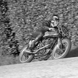 John Adam (Norton) 1958 Junior Manx Grand Prix
