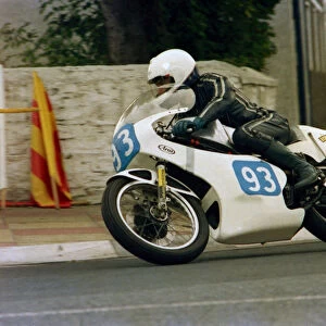 Keith Edwards (Yamaha) 1987 Junior Manx Grand Prix