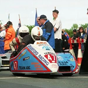 Mike Crawford & Steve Taylor (ARC Yamaha) 2000 Sidecar TT