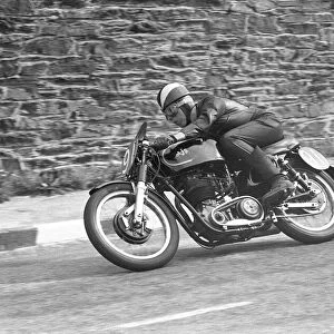 Richard Harding (AJS) 1955 Senior Manx Grand Prix