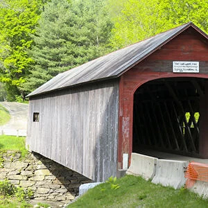 Green River Bridge, Green River, Guilford, Vermont, United States, North America