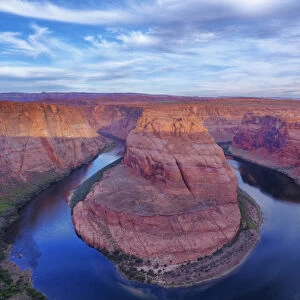 Overlook at Horseshoe Bend on the Colorado River near Page, Arizona, USA