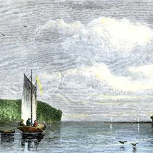 Lake Superior fishing boats, 1800s