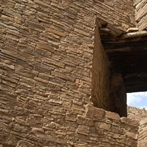 Pueblo Bonito corner window, Chaco Canyon NM