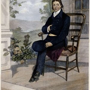 JOHN RANDOLPH (1773-1833). Steel engraving, American, 1863