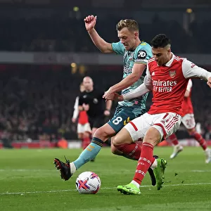 Arsenal vs Southampton: Gabriel Martinelli Faces Off Against James Ward-Prowse in Intense Premier League Clash