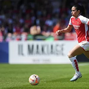 Arsenal Women vs Aston Villa: RFAselle Souza in Action during the 2022-23 FA Women's Super League Clash