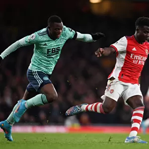 Arsenal's Bukayo Saka Outsmarts Patson Daka: A Premier League Showdown