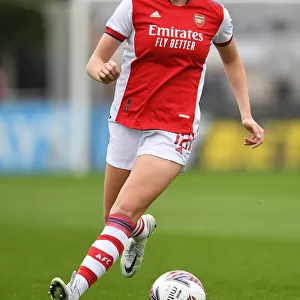 Arsenal's Frida Maanum in Action: Arsenal Women vs. Aston Villa Women, FA WSL, May 2022
