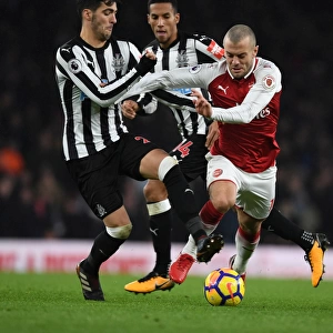 Arsenal's Jack Wilshere Clashes with Newcastle's Mikel Merino in Premier League Showdown