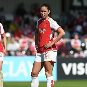 Arsenal's Rafaelle Souza in Action: Arsenal Women vs Aston Villa (2022-23 FA Women's Super League)