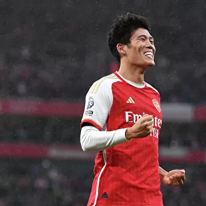 Arsenal's Tomiyasu Scores Milestone Fifth Goal in Exciting 2023-24 Premier League Win Against Sheffield United