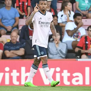 Gabriel Jesus in Action: AFC Bournemouth vs. Arsenal FC, Premier League 2022-23