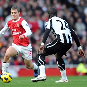 Jack Wilshere vs. Cheik Tiote: Newcastle's Surprise Win at Arsenal's Emirates (Arsenal 0:1 Newcastle United, Barclays Premier League, 2010)