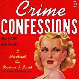 Crime Confessions 1931 1930s USA pulp fiction magazines