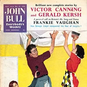 John Bull 1959 1950s UK decorating diy magazines do it yourself family
