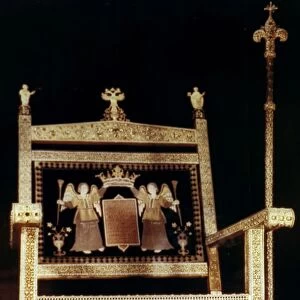Diamond throne of Tsar Alexis. Alexei Mikhailovich Romanov (1629-1676) Tsar of Russia 1645-1676
