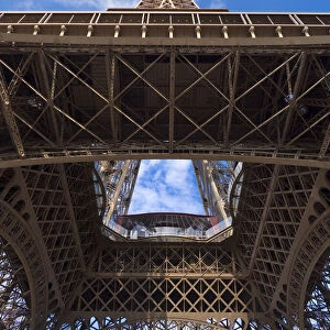 The Eiffel Tower: from below