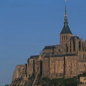 France, Normandy, abbey at Le Mont-Saint-Michel