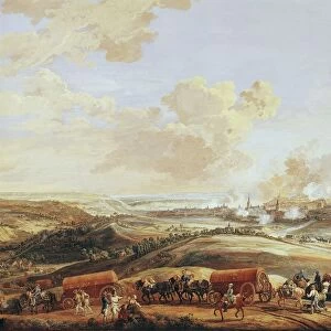 France, Versailles, The Siege of Namur, 24th-30th September 1746, tempera