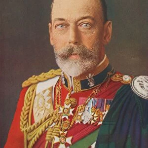 George V (1865-1936), King of the United Kingdom and Emperor of India 1910-1936