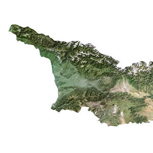 Georgia, Satellite Image