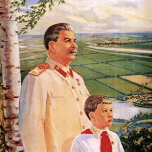 Long live and great prosper to our Motherland I. Stalin