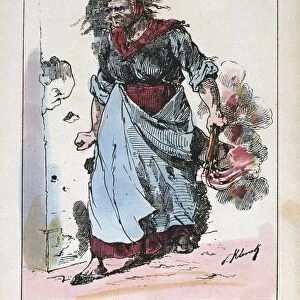Paris Commune 26 March-28 May 1871. Commune types: A Petroleuse, one of the women