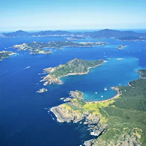 Bay of Islands, North Island, Aerial View