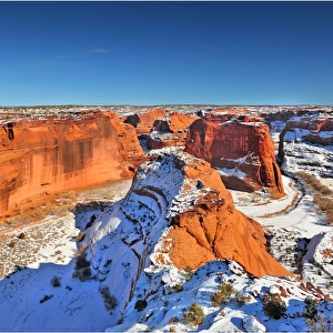 Canyon De-Chelly in winter, Arizona, south western United States of America