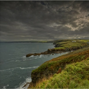 Cornish coastline near Port Isaac, Cornwall, England