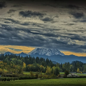 Enumclaw rural scene, Washington State, USA