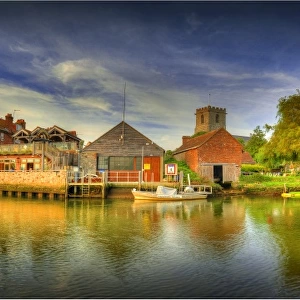 Frome River, Wareham, Dorset, England