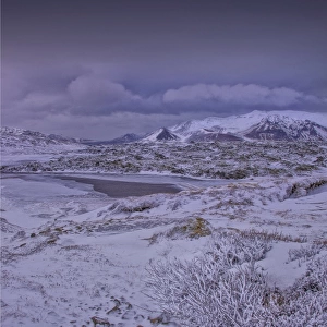 Icelandic Winter Landscape