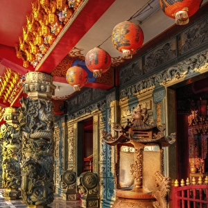 The Mingsheng Temple in Jiufen, Ruifang District, Taiwan