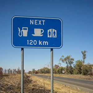 Outback Road Sign