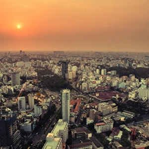 Saigon Sunset from Bitexco Building