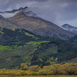 Scenic viewpoint at Glenorchy, South Island, New Zealand