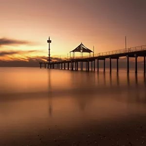 Sunset View of Brighton Jetty, Adelaide, South Australia