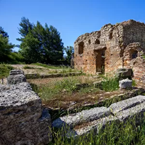 The SW Building Ruins of Leonidaion, Olympia, Greece