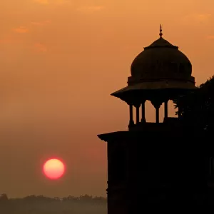 Taj Mahal Sunset