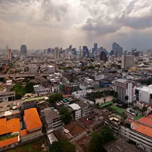 View of Bangkok City and the Surroundings, Thailand