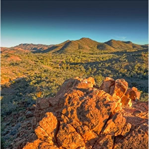 View from the Pinnacles, Flinders Ranges, outback South Australia
