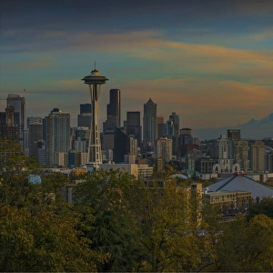 View of Seattle, Washington State, USA